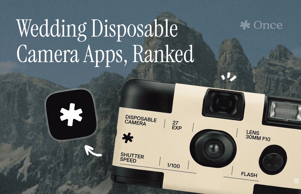 Cover image for Best Disposable Camera Apps for Weddings and Parties in 2026