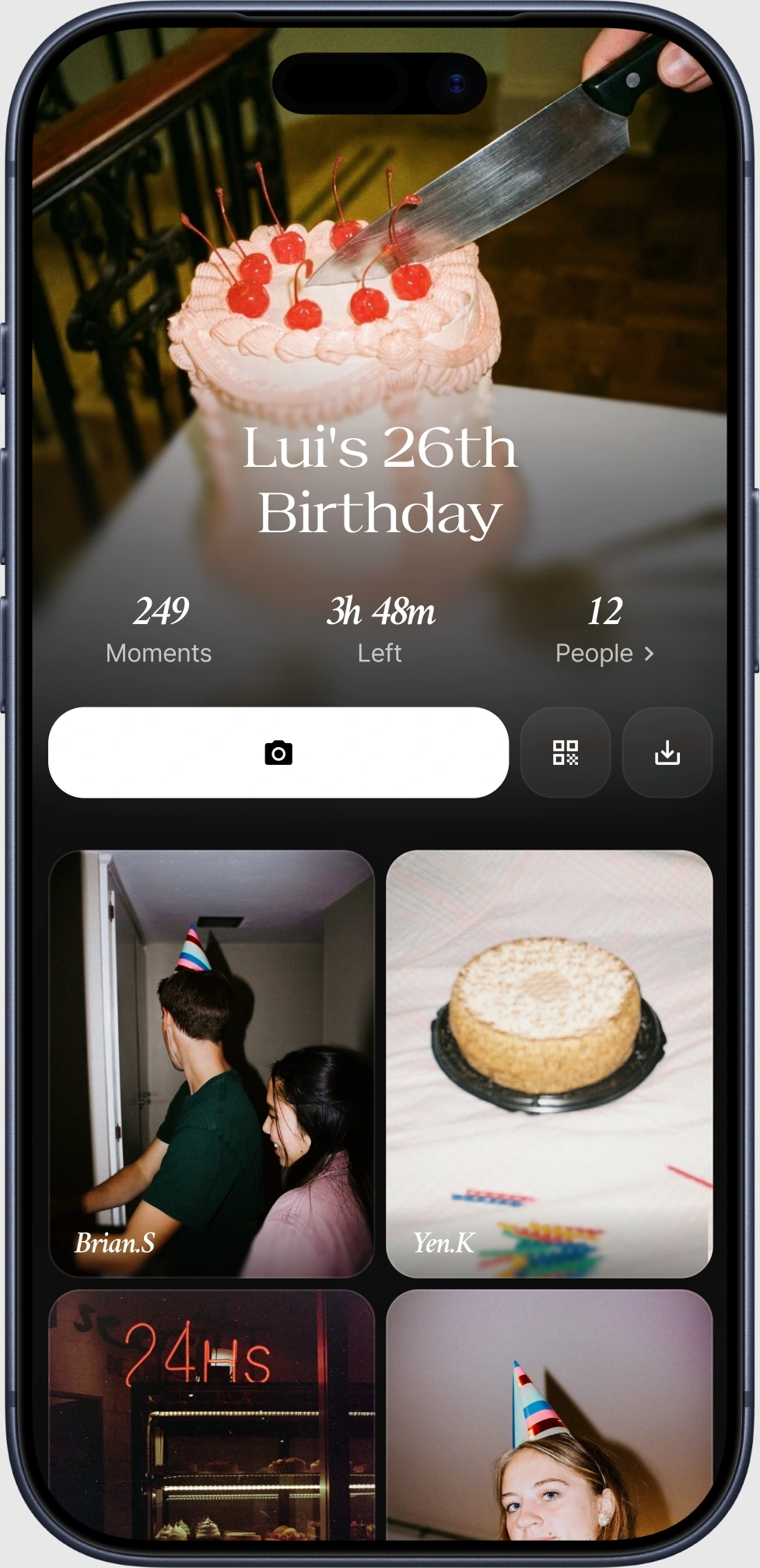 Once birthday film gallery